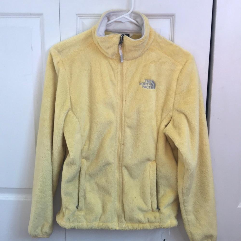 Yellow Fleece The North Face Jacket